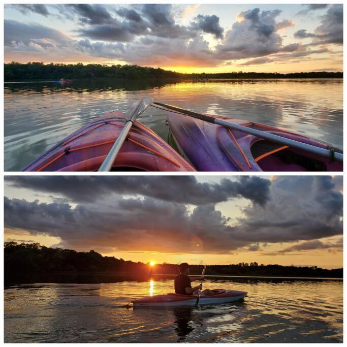 Lake House- Four Bedroom Retreat, King Bed, Beautiful Sunset! Brooklyn Center Εξωτερικό φωτογραφία